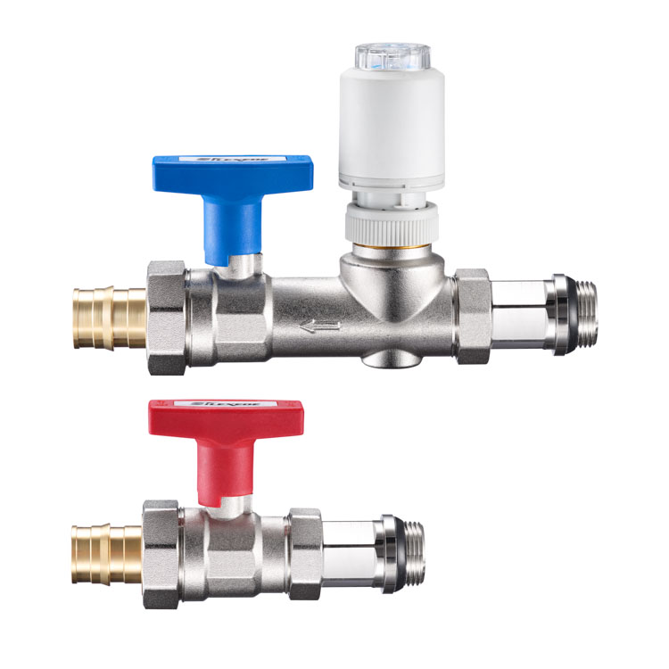 SLD-5202风盘快易一体套阀（加长接管）