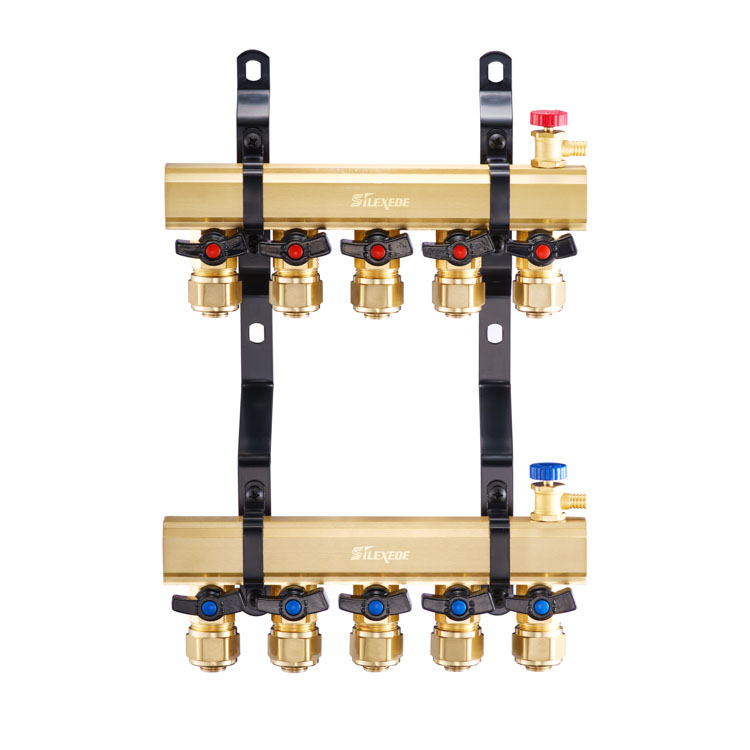 SLD-1112  5路球阀式分集水器