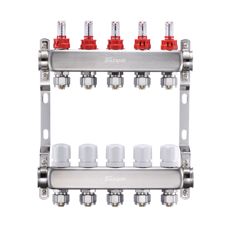 SLD-1201  5路不锈钢流量计分集水器